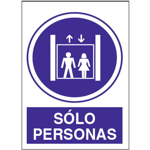 Señales de obligación y uso obligatorio en el trabajo. Disponibles en poliestireno blanco de 1mm, vinilo adhesivo y aluminio blanco de 0,8mm. Medidas: 210x290mm, 300x400mm, 400x600mm.