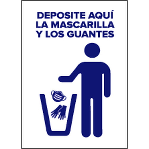 Señales de obligación y uso obligatorio en el trabajo. Disponibles en poliestireno blanco de 1mm, vinilo adhesivo y aluminio blanco de 0,8mm. Medidas: 210x290mm, 300x400mm, 400x600mm.