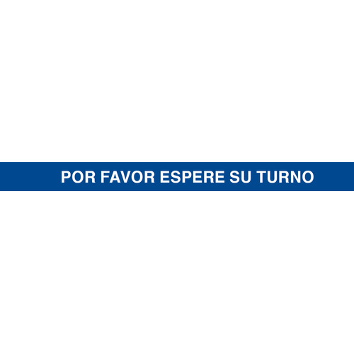 Pictogramas de seguridad específicos para el suelo. Fabricados en vinilo adhesivo, con laminador antideslizante de alta resistencia y dimensiones de 1000 x 100 milímetros. Señales adhesivas para suelos