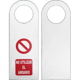 Carteleria variada TS-00 Soporte para tarjetas de señalización