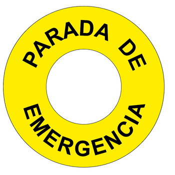 SEÑAL DE PARADA DE EMERGENCIA