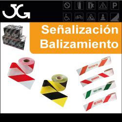 Cintas de señalización o balizamiento
