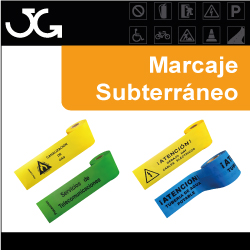 Cintas para marcaje de conductos subterráneos