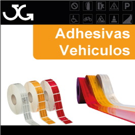 Cintas adhesivas reflectantes para marcaje de vehículos
