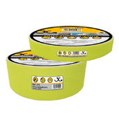 Cintas adhesivas antideslizantes  Cinta adhesiva antideslizante fluorescente amarilla de 25mm x 18m y 50mm x 18m