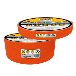 Cintas adhesivas antideslizantes  Cinta adhesiva antideslizante fluorescente naranja de 25mm x 18m y 50mm x 18m