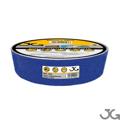 Cinta adhesiva antideslizante colores de 50mm x 18m Cintas antideslizantes con base autoadhesiva adecuada para la aplicación en superficies lisas de medidas. Disponible en gris, marrón, rojo, blanco, azul y transparente. Medidas de 50mm x 18m