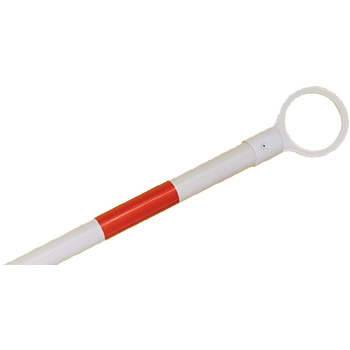 Barra de señalización extensible reflectante para conos