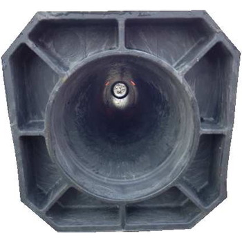 Cono PVC Reciclado 75cm 2 bandas 15cm Réflex