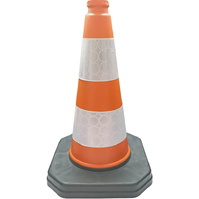 Cono Pesado 90111N Cono PVC Reciclado 46cm