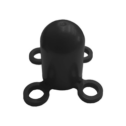 Accesorios para conos 90310 Soporte de cadena NEGRO para poste señalización 102ape y conos