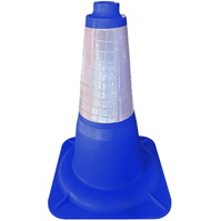 Cono Flexible 90404 Cono azul PVC Flexible 45cm