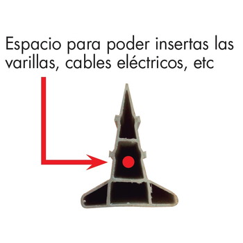 Junta de dilatación PVC