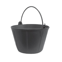 Herramientas y accesorios de construcción 7003 Caldereta de color negro de 10 litros