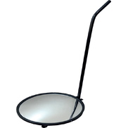 Espejo de inspección vehicular de Ø40cm con 4 ruedas. Modelo JG