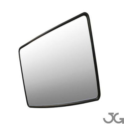599B Espejo seguridad rectangular de 60x40cm modelo JG Espejo seguridad y vigilancia panorámico rectangular convexo. Lente fabricada en policarbonato y junta de PVC negra. Espejo de 60x40cm. Ángulo de visión de 90º