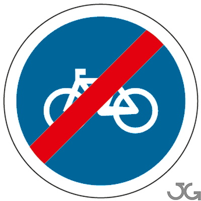 Señal MOPU acero circular Señales de prohibición de entrada Señal MOPU acero circular Señales de prohibición de entrada
