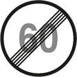 R-501 Fin de limitación de velocidad