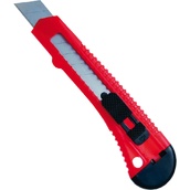 Herramientas de trazado y medición 7811 Cútter plástico ergonómico estándar con cuchilla de 18mm