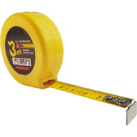 Herramientas de trazado y medición 7808 Flexómetro bolsillo 3 m x 13 mm con cinta de acero con doble lacado