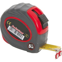 Herramientas de trazado y medición 7809 Flexómetro magnético y freno 5m x 19mm con cinta de acero con doble lacado