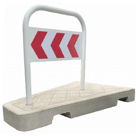 Isleta de Hormigón para Salidas de Vehículo