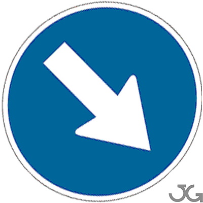 Señal MOPU acero circular Señales de prohibición de entrada Señal MOPU acero circular Señales de prohibición de entrada