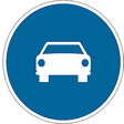 R-404 Calzada para automóviles, excepto motocicletas de dos ruedas sin sidecar
