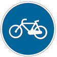 R-407a Vía reservada para ciclos o vía ciclista