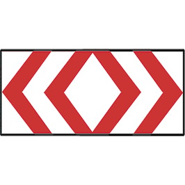 Paneles direccionales TB 640/TB-3 Panel direccional TB-3 doble alto 195x95cm