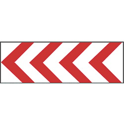 Paneles direccionales TB 655/TB-2 Panel direccional TB-2 estrecho 145x45cm