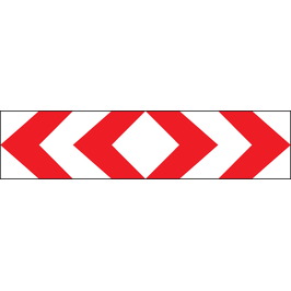 Paneles direccionales TB 660/TB-4 Panel direccional TB-4 doble estrecho 165x45cm