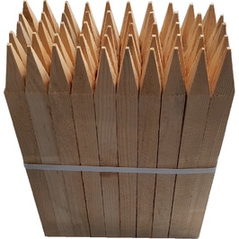 Sprays de marcaje  Estacas de madera de pino con punta