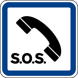 Otras señales de indicación S-960 Teléfono de emergencia