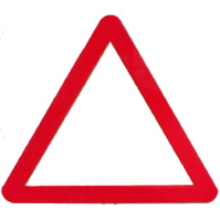 Señales MOPU Aluminio Señal MOPU aluminio triangular Señales de advertencia de peligro