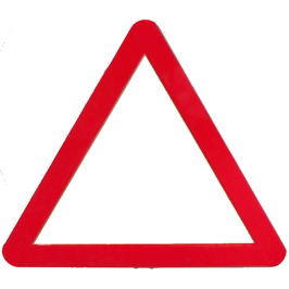 Señales MOPU Aluminio Señal MOPU aluminio triangular Señales de advertencia de peligro