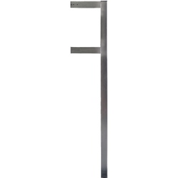 Postes de soporte y sujeción de señales de tráfico y carteles  Poste F de 80x40 mm