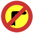 TR-302 Giro a la derecha prohibido