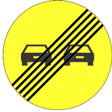 TR-502 Fin de prohibición de adelantamiento