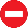 R-101 Dirección prohibida