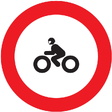 R-104 Entrada prohibida a motocicletas