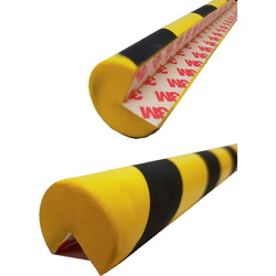 Esquineras y cantoneras de caucho 2107B Esquinera protección antigolpes Tipo B de Ø40 mm 20 x 20 mm