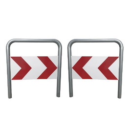 Protectores metálicos para mobiliario urbano 670 Protector metálico contenedores de basura R/B