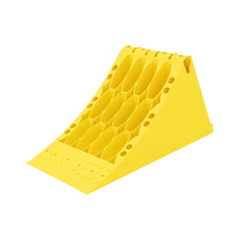 Calzo de plástico para ruedas de vehículos