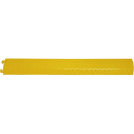 Protectores para cables de suelo 7668 Protector de cables PE amarillo 1000x135x20mm