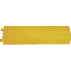 Protectores para cables de suelo 7669 Protector de cables PE amarillo 960x275x37mm