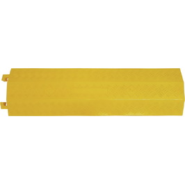 Protectores para cables de suelo 7669 Protector de cables PE amarillo 960x275x37mm