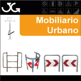 Protectores metálicos para mobiliario urbano