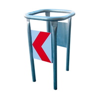 Protectores de mobiliario urbano 680D Protector circular desmontable para farola y postes R/B