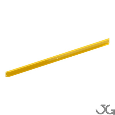 Protector metálico de estanterias Protector de estanterías, fabricada en acero de alta calidad lacado al horno en color
amarillo. Protector de estanterías contra golpes de carretillas y otros